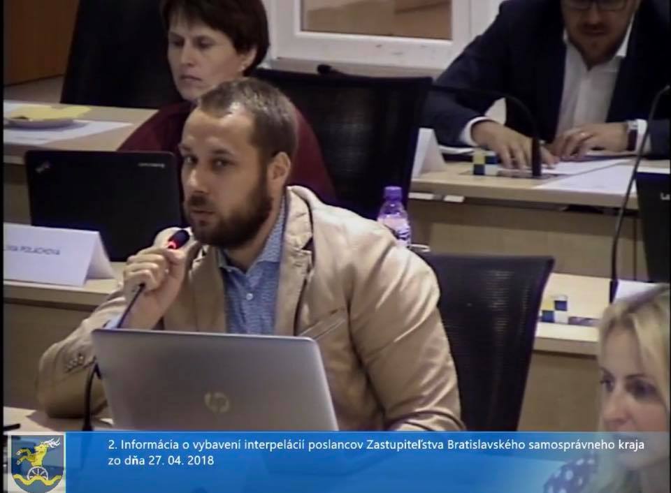 Elektronická pošta na Bratislavskej župe
